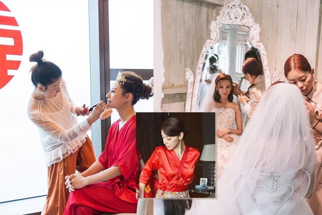 揀選新娘化妝師貼士丨新娘化妝+新娘髮型2021價錢丶新娘試妝注意