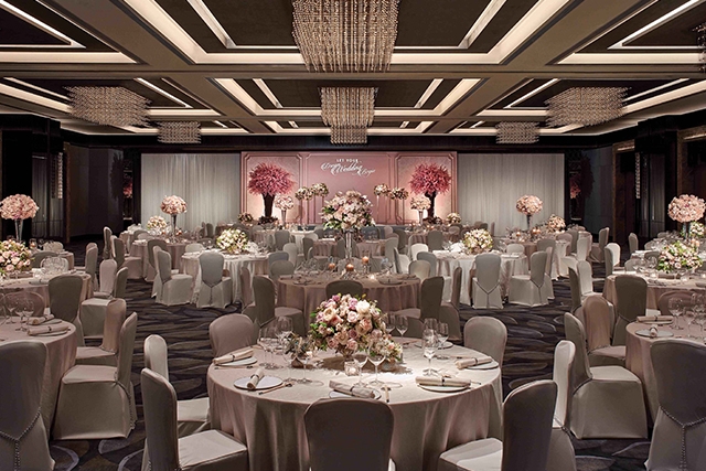 【香港JW萬豪酒店D類婚宴場地】華麗高貴婚宴場地 留下永誌難忘回憶