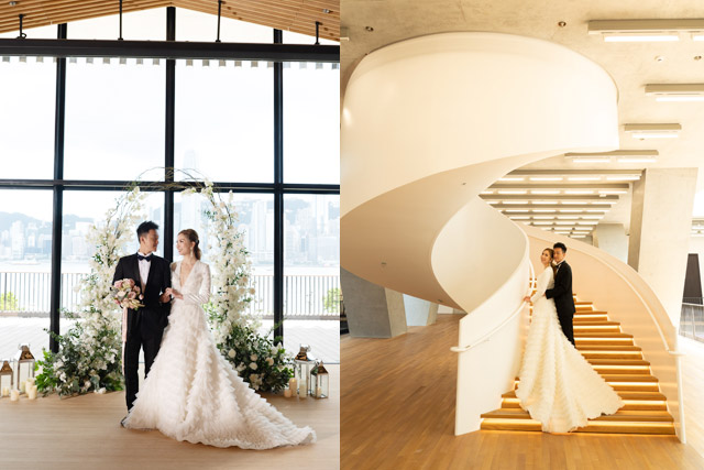 嶄新博物館婚禮體驗在M+｜4大特色戶外證婚／婚宴場地｜世界級建築設計  坐擁維港日夜美景