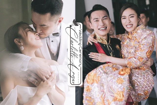 伍家朗無懼風雨迎娶女友｜天雨下婚禮移師室內舉行！婚禮場地、喜帖、裙褂禮服細節大公開