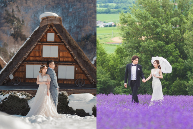 日本婚攝四季熱門景點：北海道薰衣草、輕井澤紅葉 附3大日本婚攝事前準備貼士