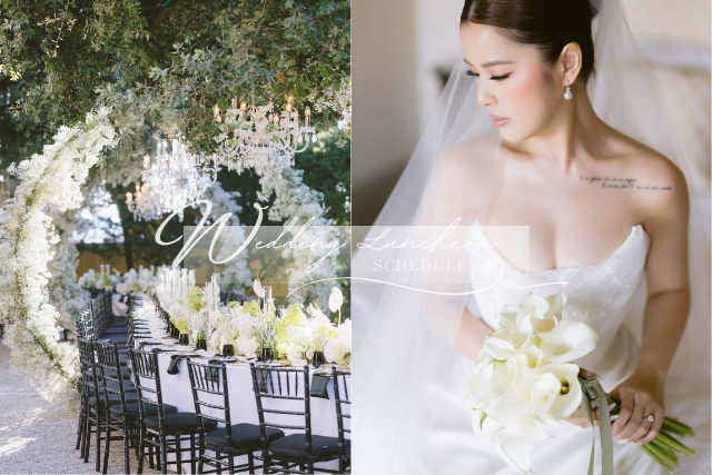 婚禮午宴流程時間表｜超詳盡半日婚禮 Rundown Checklist 範本！詳細解答最多人搜尋的午宴婚禮流程問題