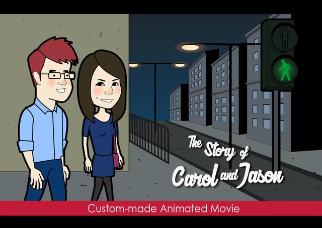 Story of Carol & Jason (Animation) - 婚禮短片 - Carol & Jason - kg/production