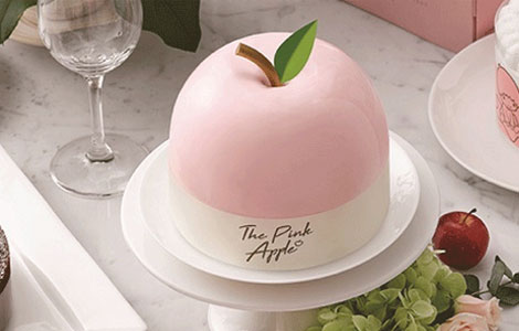 The Pink Apple情人節蛋糕